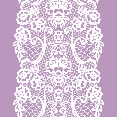 dantelli vintage kırpma.