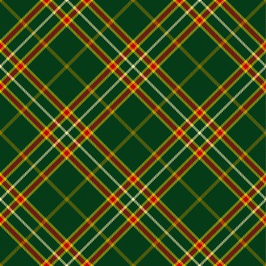 Dikişsiz Noel tartan desen