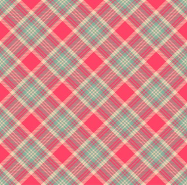 Kusursuz tartan vektör deseni