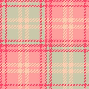 Kusursuz tartan vektör deseni