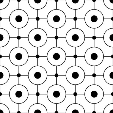 kesintisiz geometrik vektör desen