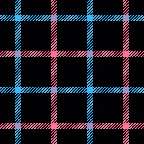 Naadloze tartan vector patroon — Stockvector