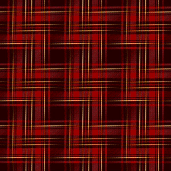 Naadloze tartan vector patroon — Stockvector