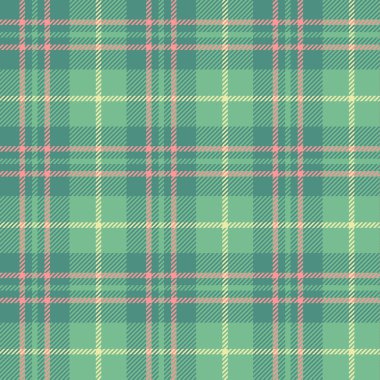 Kusursuz tartan vektör deseni