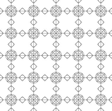 kesintisiz geometrik vektör desen