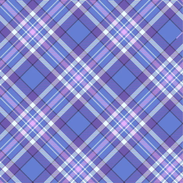 Padrão de tartan vector sem costura — Vetor de Stock