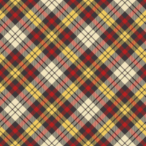 Nahtloses Tartan-Vektormuster — Stockvektor