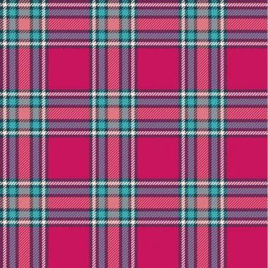 Kusursuz tartan vektör deseni