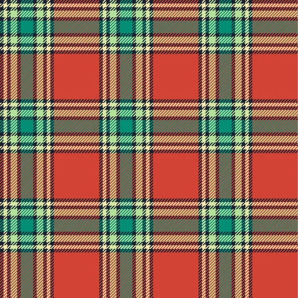 Seamless tartan vector pattern — Stock Vector