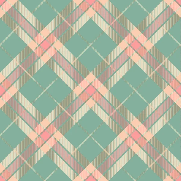 Naadloze tartan vector patroon — Stockvector