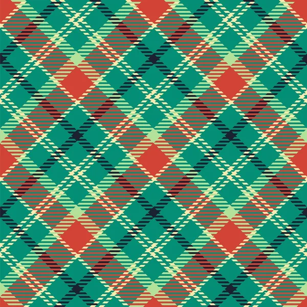 Nahtloses Tartan-Vektormuster — Stockvektor