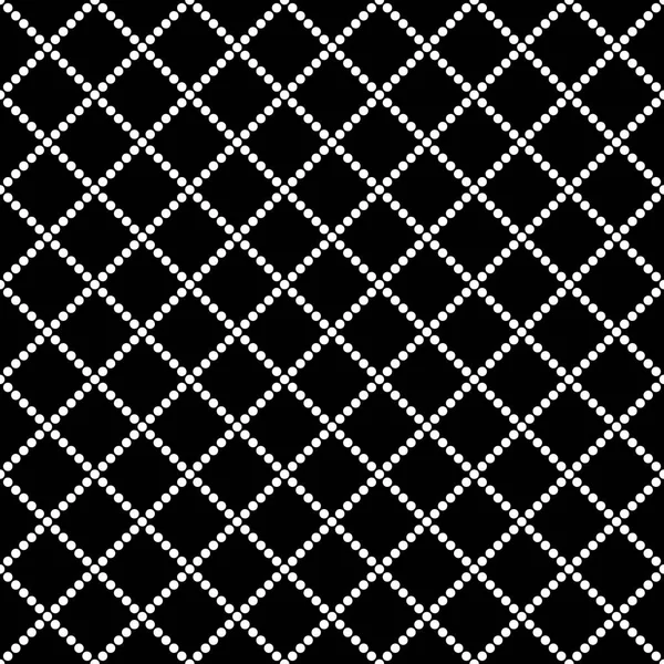 Black and white seamless tartan pattern — Stock Vector