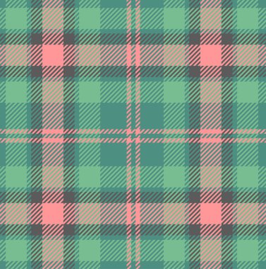 Kusursuz tartan vektör deseni