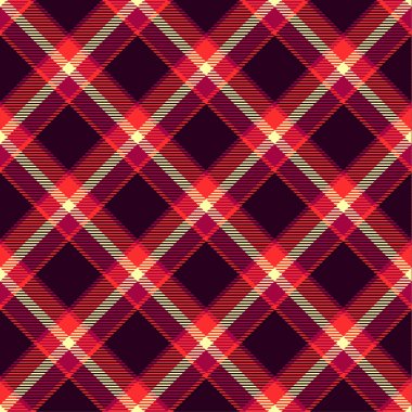 Kusursuz tartan vektör deseni