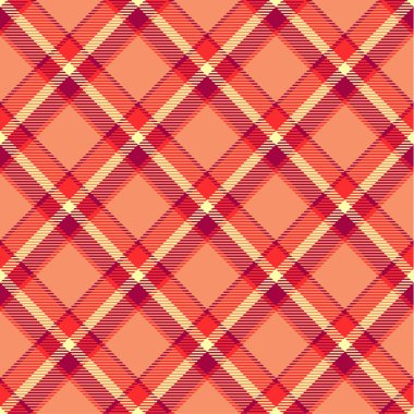 Kusursuz tartan vektör deseni