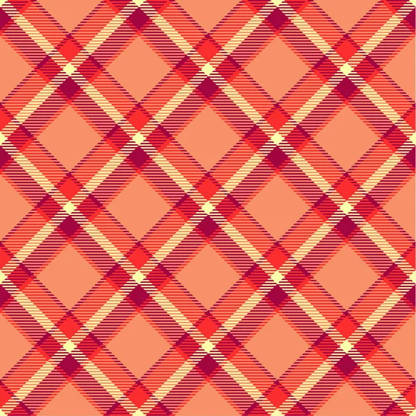 Naadloze tartan vector patroon — Stockvector