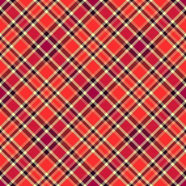 Naadloze tartan vector patroon — Stockvector