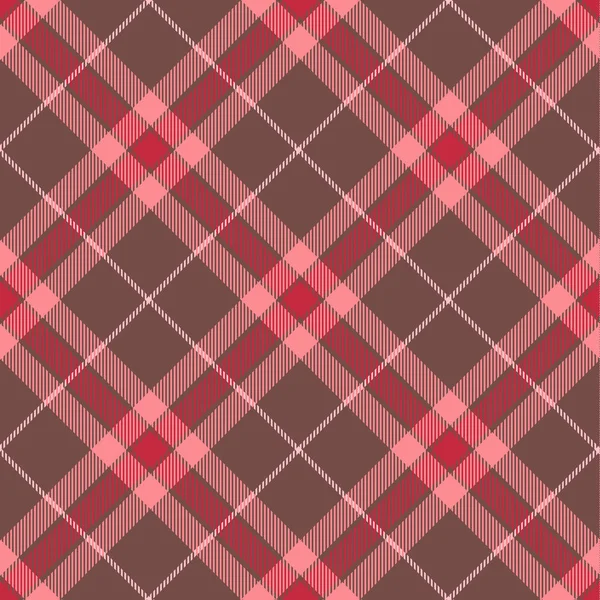 Naadloze tartan vector patroon — Stockvector