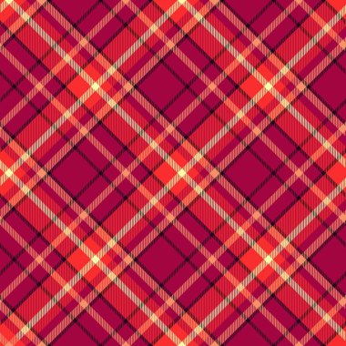 Kusursuz tartan vektör deseni