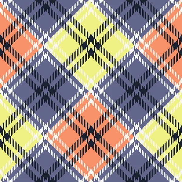 Seamless tartan pattern vector — Stock Vector