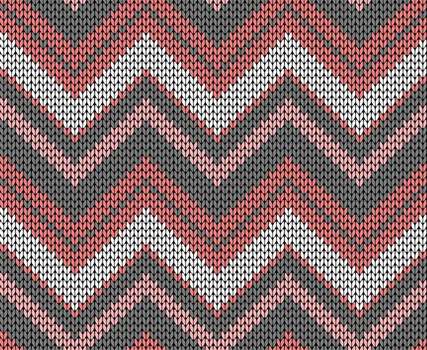 Seamless vector knitted texture Stock Vector