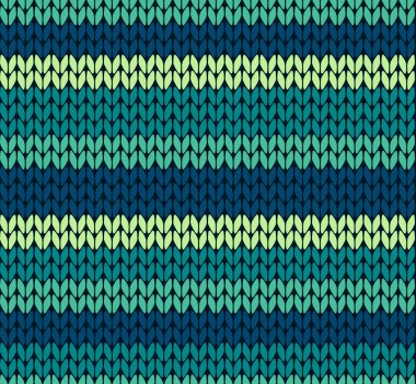 Kusursuz vektör örgü deseni