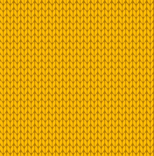 Seamless knitted vector pattern — Stock Vector