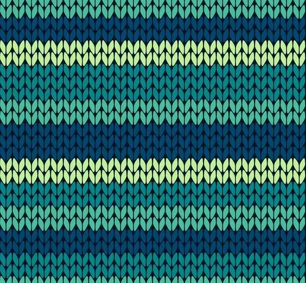 Modèle de tricot vectoriel sans couture — Image vectorielle