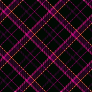 Dikişsiz tartan vektör deseni çizimi