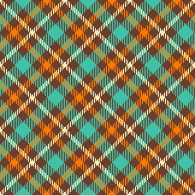 Dikişsiz tartan vektör deseni çizimi