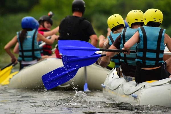 Rafting deporte acuático — Foto de Stock