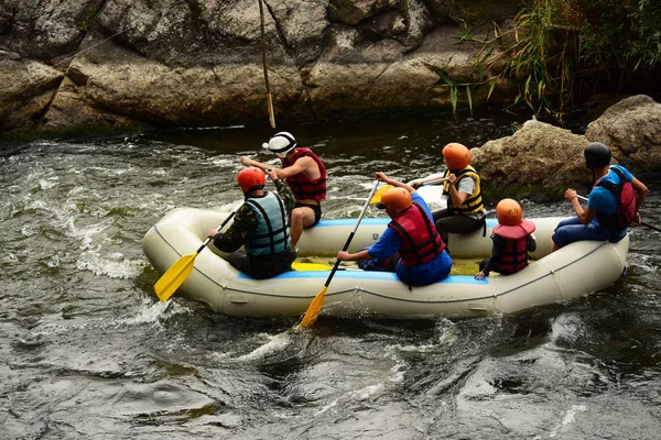 Water sport rafting — Stock Photo, Image