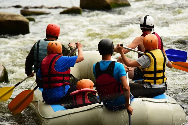 Rafting sport acquatici — Foto Stock