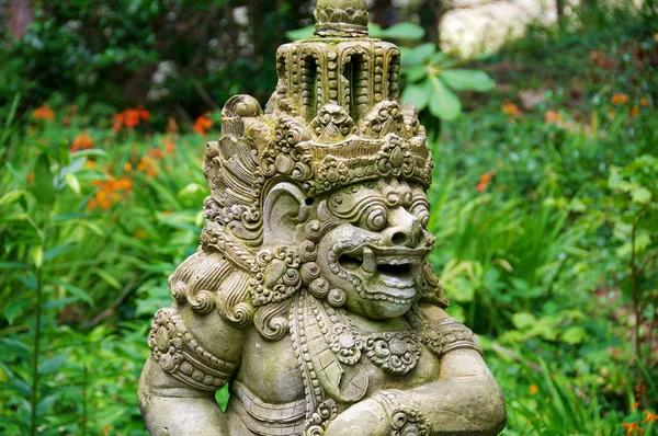 Asiatisk Demon staty — Stockfoto