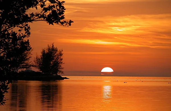Μαγευτικό ηλιοβασίλεμα στο Key West, Florida — Φωτογραφία Αρχείου