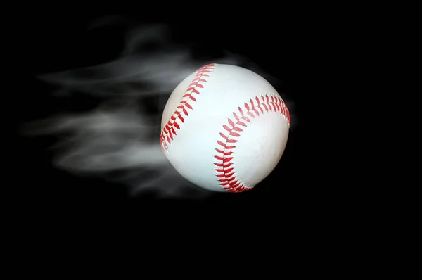 Smoking Baseball Background — Stock Photo, Image