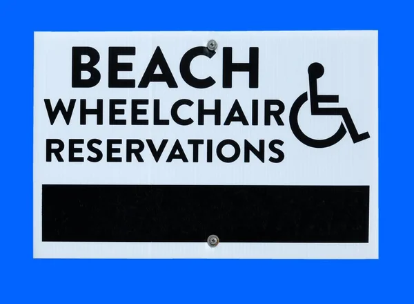 Beach Wheelchair Rental — Stock Photo, Image
