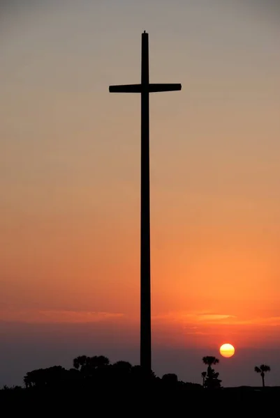 Historic Great Cross St. Augustine, Florida — Stock Photo, Image