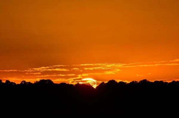 Majestätischer Sonnenuntergang — Stockfoto