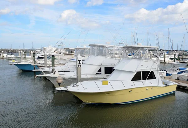 Bateau Marina Florida, États-Unis — Photo