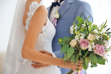 Damat ve gelin güzel kokulu, portre