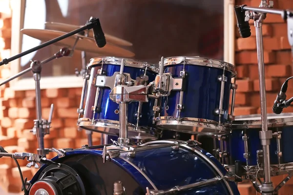 Set di tamburi in studio — Foto Stock