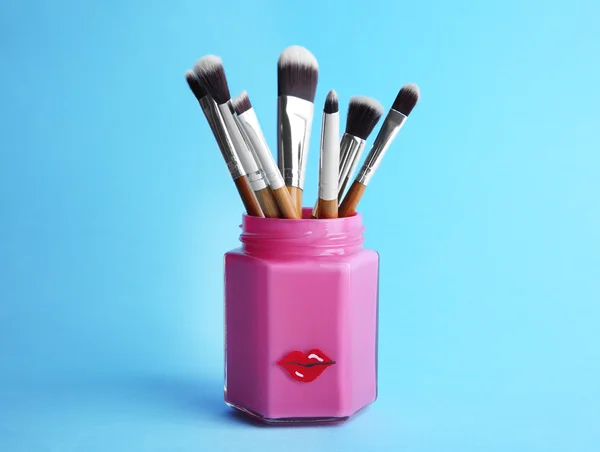 Professional makeup brushes — Stock Photo, Image