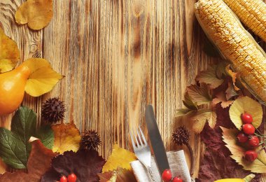 Sonbahar yaprakları bileşimi 