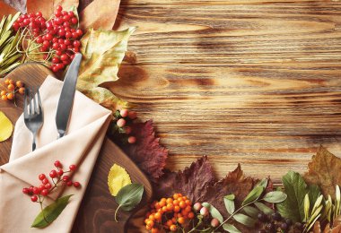 Sonbahar yaprakları bileşimi 