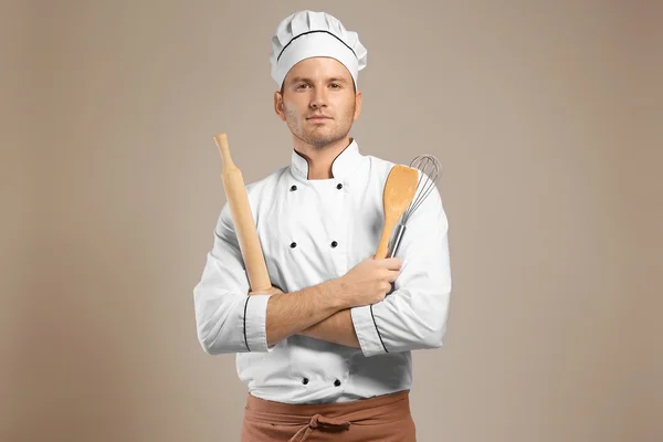 Young chef cook — Stock Photo, Image