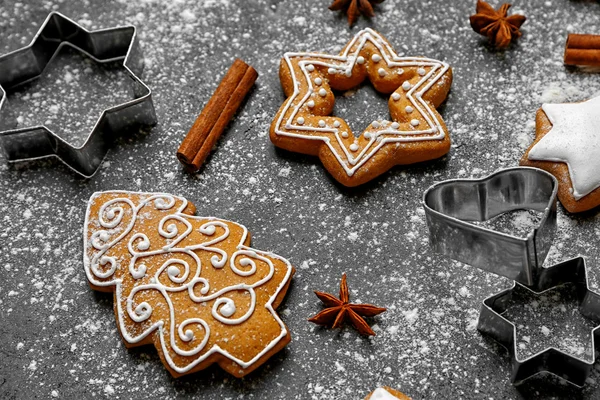 Deliciosas galletas de Navidad —  Fotos de Stock