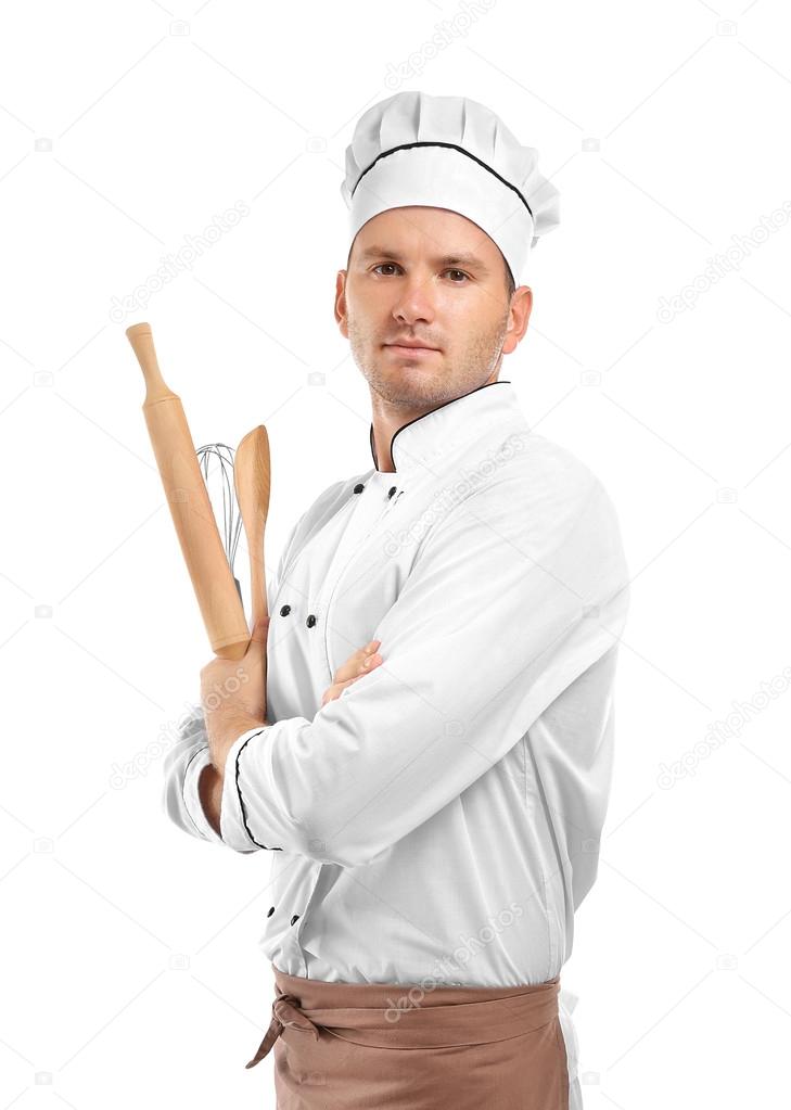 Young chef cook 
