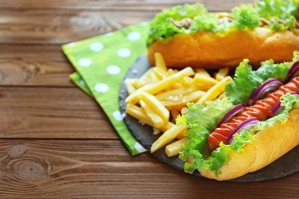 Delicious hot dog — Stock Photo, Image