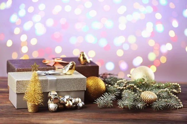 Regalos de Navidad y decoración —  Fotos de Stock